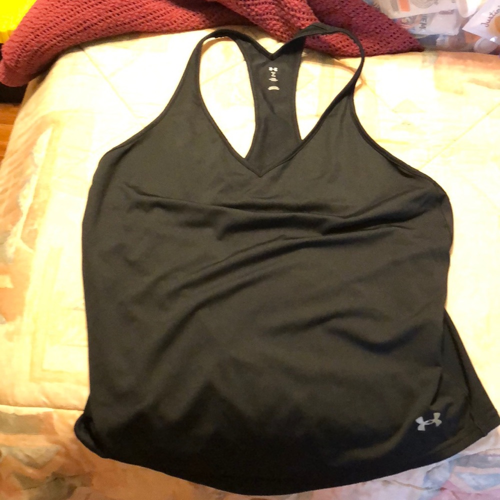 Under Armour racerback v-neck tank